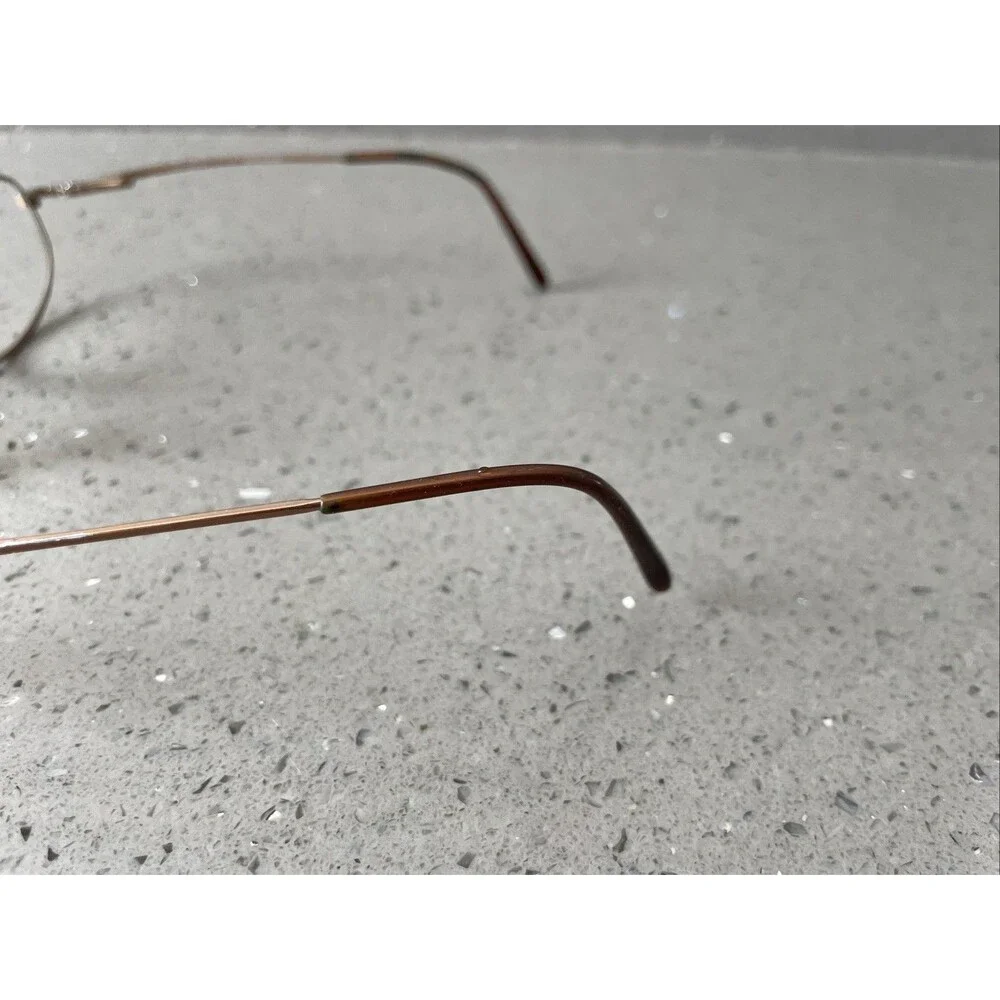 Bellissima Eyeglasses FRAMES ONLY BL 614 52-17-130 Copper full rim oval